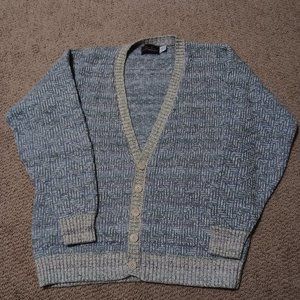 Kuppenheimer Premier Edition 90% cotton 10% wool v-neck button up cardigan